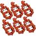 Snap-On Circuit Breaker Lockout. 120 Volt, Red, 2.14 x 1.19 x .33 in, 6 per Package