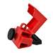 480/600 Volt Clamp-On Circuit Breaker Lockouts, Red, 6 per Pack