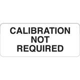 CALIBRATION NOT REQUIRED Write-on Inspection Labels, Black on White, 364 per Package redirect to product page