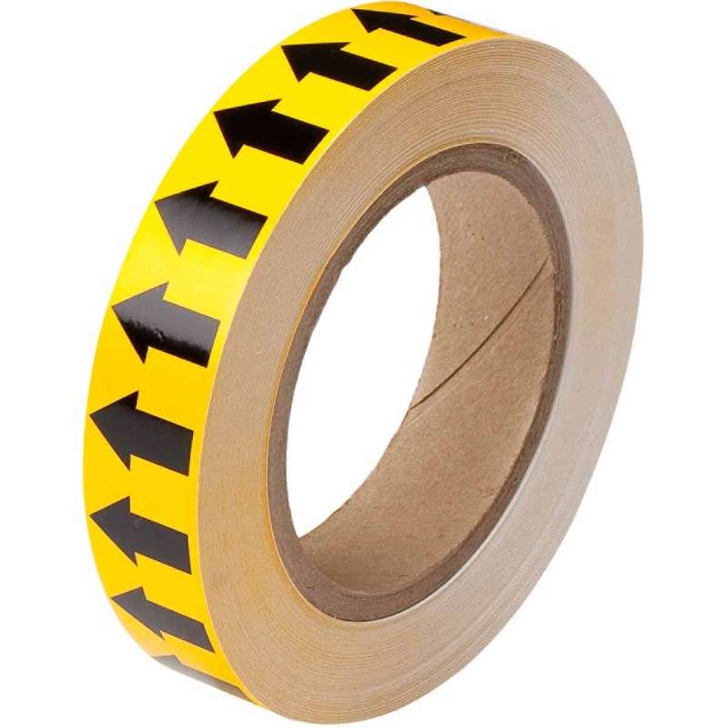 Arrow Tape Pipe Markers, 1" x 30yd