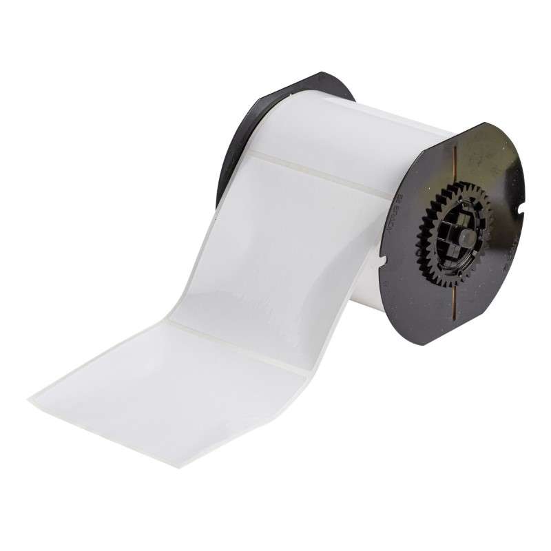 B33 Series Flexible with Permanent Adhesive Labels 4in H x 4in W WT 350/RL