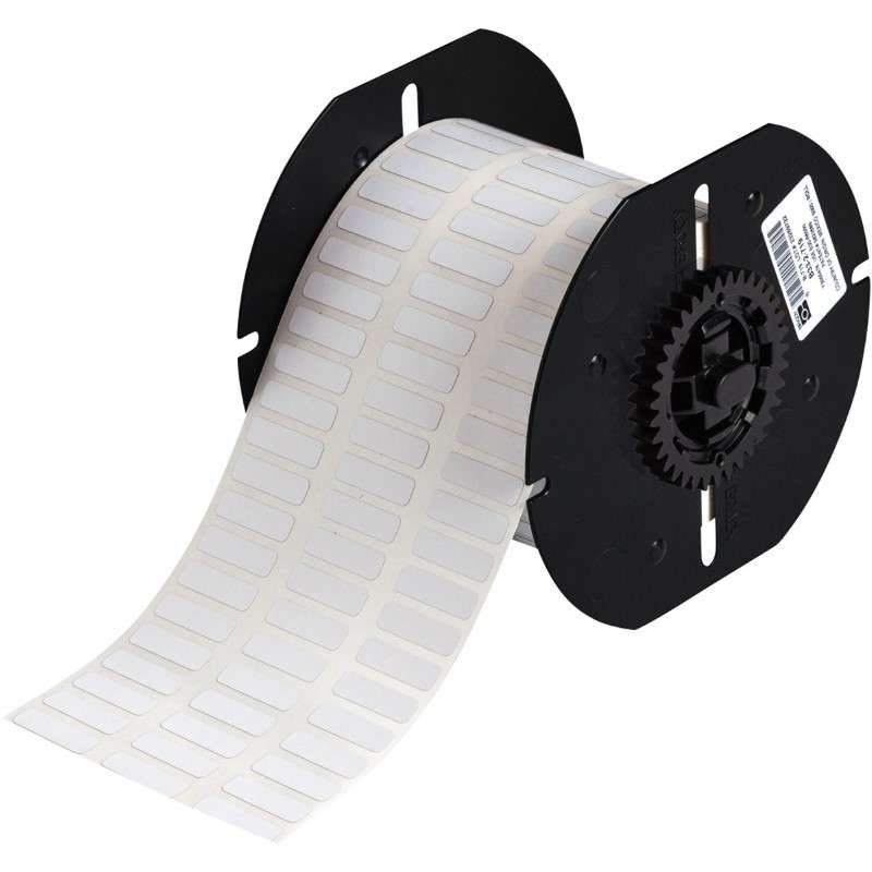 B33 Series Matte WT 2 mil Polyimide Labels 0.25in H x 0.9in W WT 10000/RL