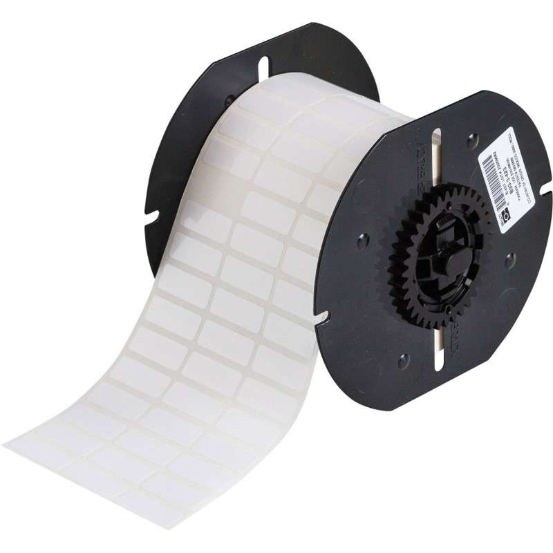 B33 Series with Permanent Acrylic Adhesive Labels 0.375in H x 1in W WT 7000/RL