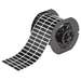 B33 Series Matte Black Polyester Labels 0.375 in H x 1 in W Black 7000/RL