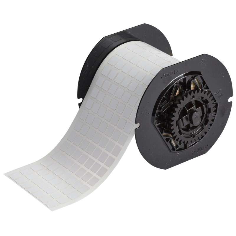 B33 Series Matte WT 1 mil Polyimide Labels 0.375in H x 0.375in W WT 10000/RL
