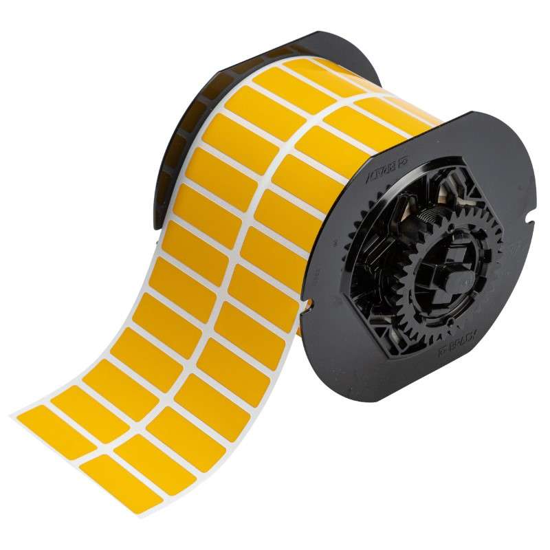 B33 Series Weather Resistant Outdoor Polyester Lbls 0.5in H x 1.5in W YL 4000/RL