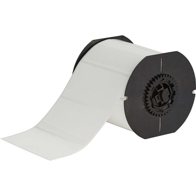 B33 Series Polypropylene Labels 2 in H x 4 in W White 600/RL