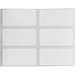B33 Series Eco-Friendly Matte WT Polyester Labels 2 in H x 4 in W WT 750/RL