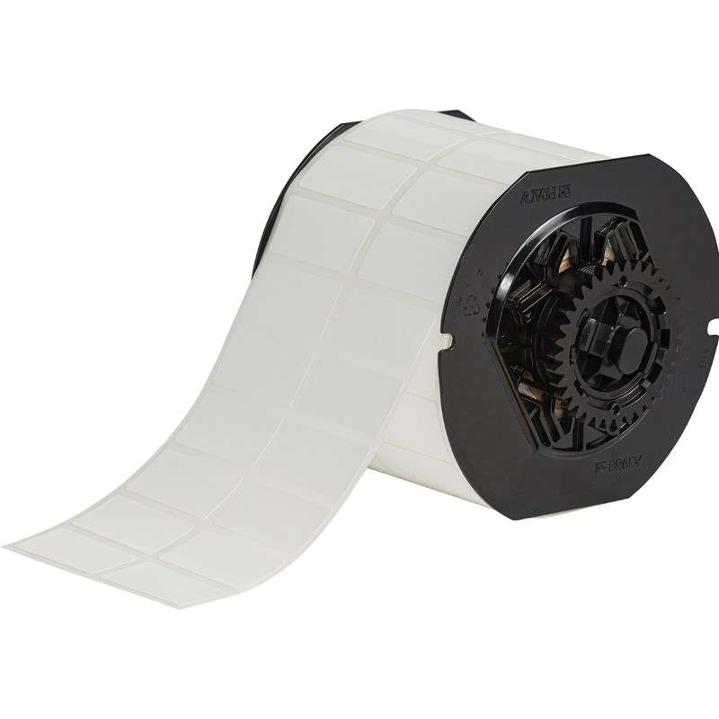 B33 Series Self-Extinguishing Polyester Labels 0.75 in H x 1.5 in W WT 3300/RL