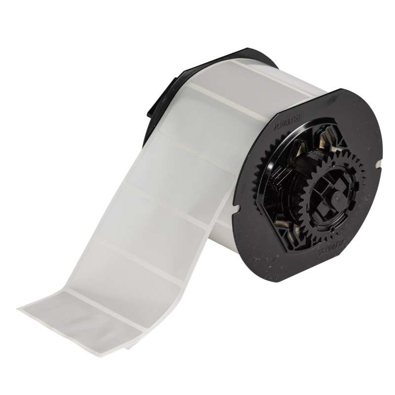 B33 Series Metallized Polyester Labels 1.25in H x 2.75in W Silver 1000/RL