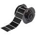 B33 Series Matte Black Polyester Labels 1.25 in H x 2.75 in W Black 750/RL