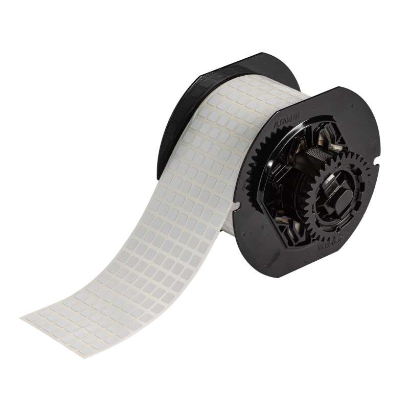 B33 Series Matte WT 1 mil Polyimide Labels 0.25in H x 0.25in W WT 20000/RL