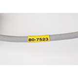 B33 Series PermaSleeve Single-Sided Polyolefin Wire Marking Sleeve, White, 0.75 x 1", 500 per Roll redirect to product page