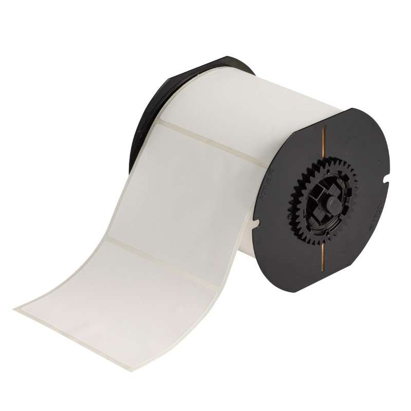B33 Series Polypropylene Labels 3 in H x 4 in W White 400/RL