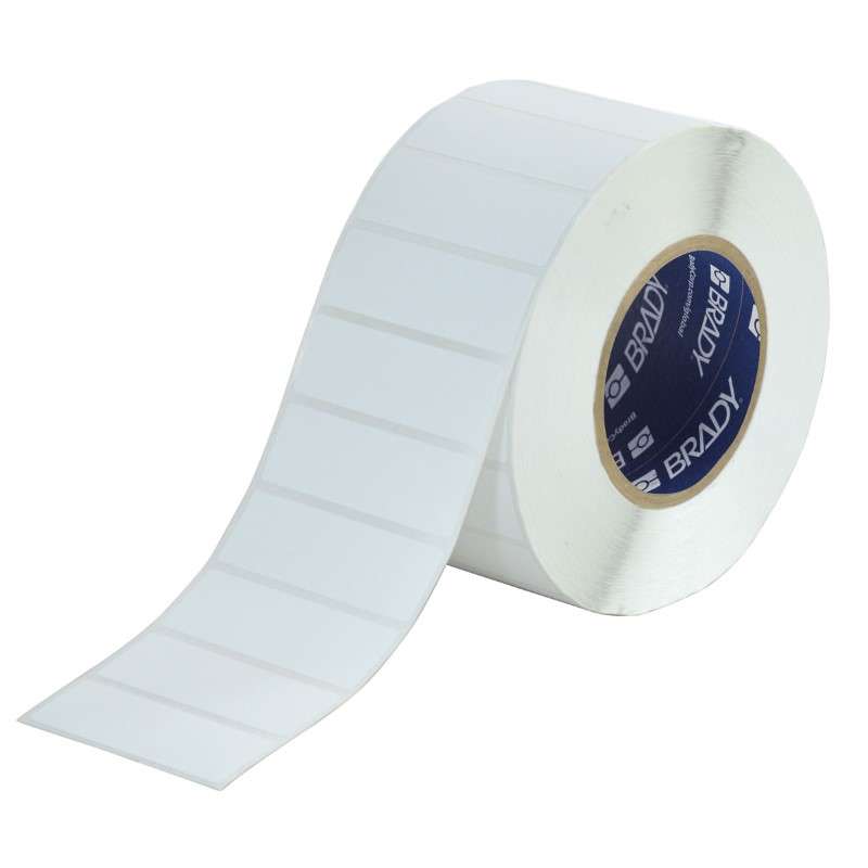 Direct Thermal Printable Paper Labels, 3" Core, White, 1 x 3", 3000 per Roll