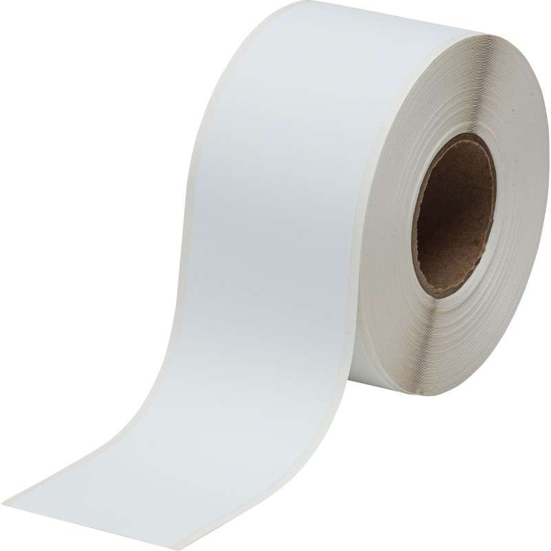 Repositionable Vinyl Label for BradyJet™ J2000 Printer, White, 2.25" x 100' Roll