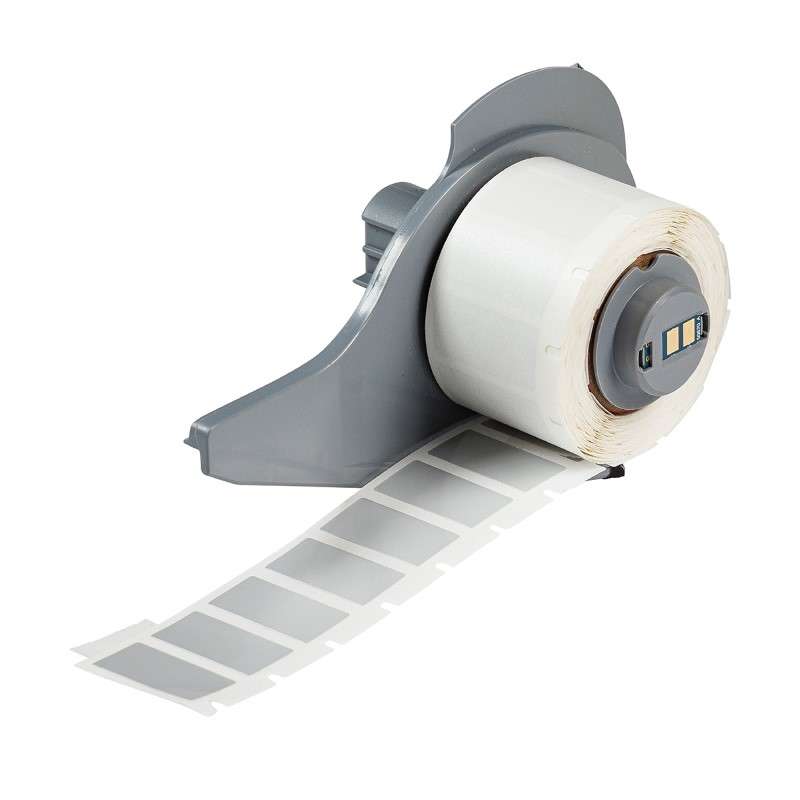Metalized Polyester Labels for M710 Printer - 0.5" x 1", 500 per Roll