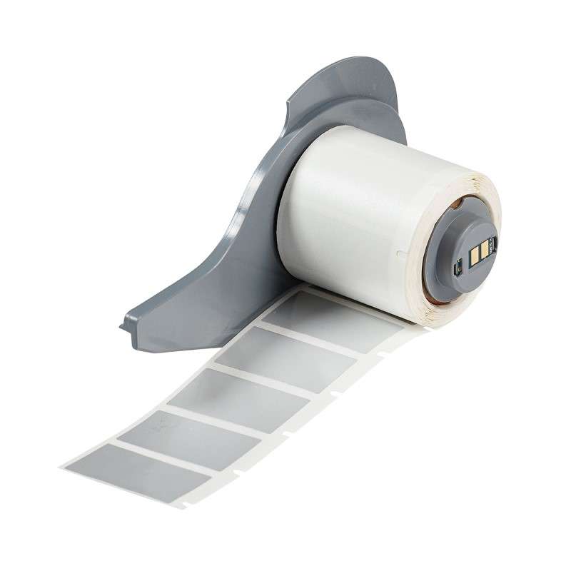 Metalized Polyester Labels for M710 Printer - 0.75" x 1.5", 250 per Roll