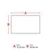 General Purpose Polyester Label on a 3" Core, Clear on Black, 2 x 3", 1000 per Roll
