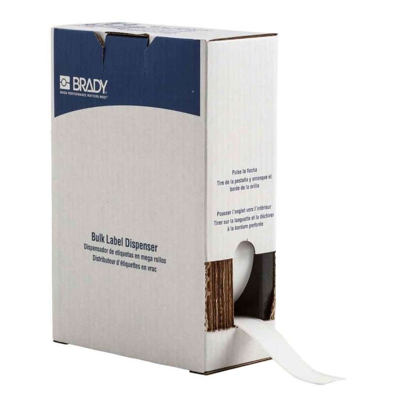 BradyGlo Glow-in-the-Dark Label Tape, Bulk, for M7 Printers - 1" x 75'