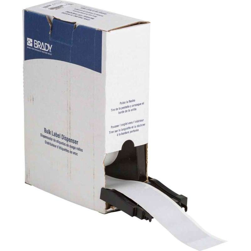 BradyGlo Glow-in-the-Dark Label Tape, Bulk, for M7 Printers - 2" x 75'