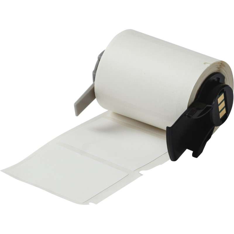 Chemical and Temp Resistant Polypropylene Labels 1.5 in H x 1.9 in W RL/100