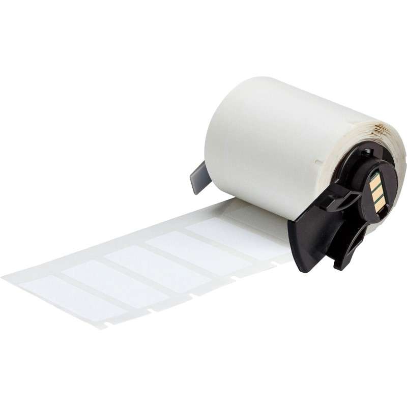 FreezerBondz Cryogenic Matte Polyester Labels 1.65 in H x 0.5 in W WT RL/500