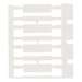 DuraSleeve®  Wire Marking Inserts 0.163 in H x 0.59 in W White RL/300