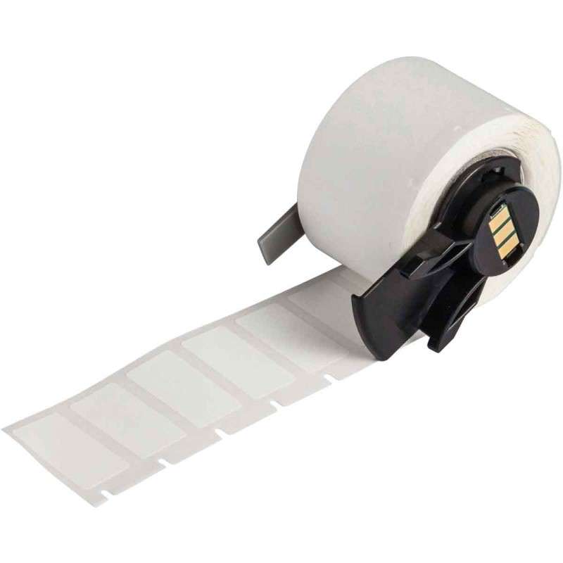Aggressive Adhesive Multi-Purpose Polyester Labels 0.5 in H x 1 in W WT RL/500