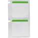 Color Polyester Laboratory Laboratory Labels for M6 M7 Printers - 1" x 1", Green, White