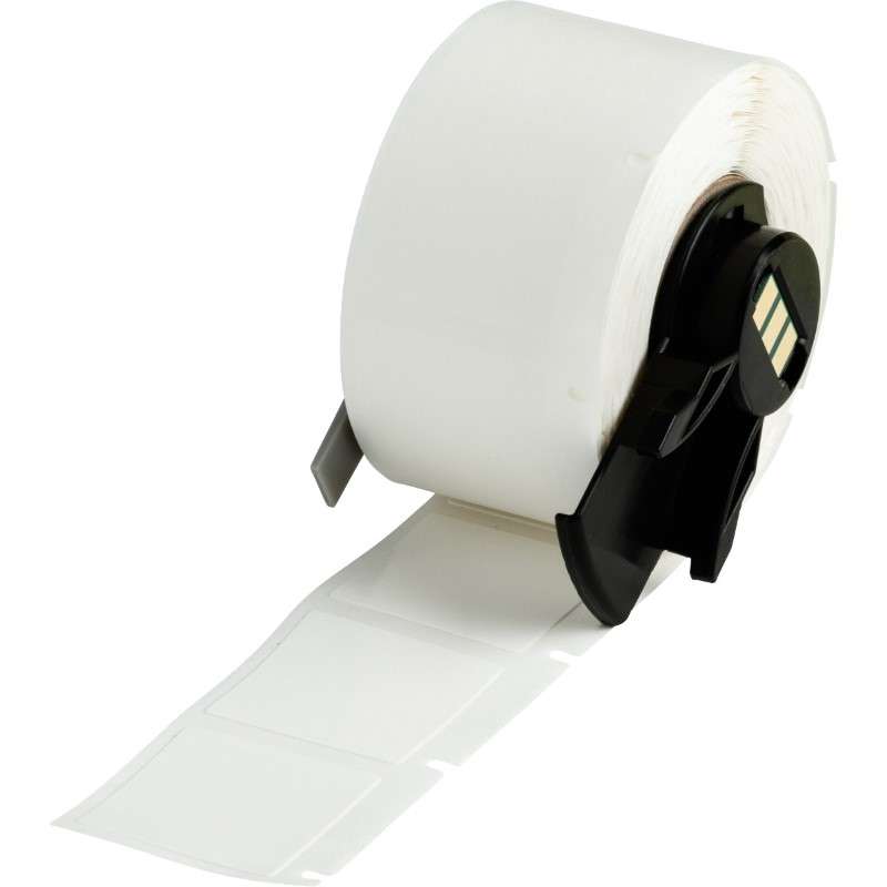 Aggressive Adhesive Multi-Purpose Nylon Labels 1 in H x 1 in W WT RL/250