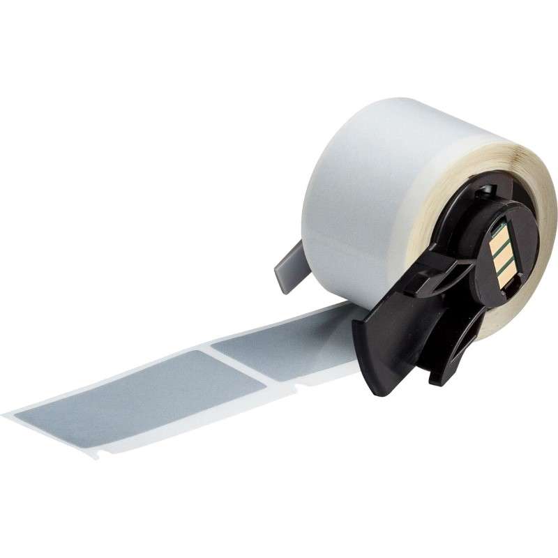 All Weather Permanent Adhesive Polyester Labels for M6 M7 Printers - 1.97" x 1.18", Silver