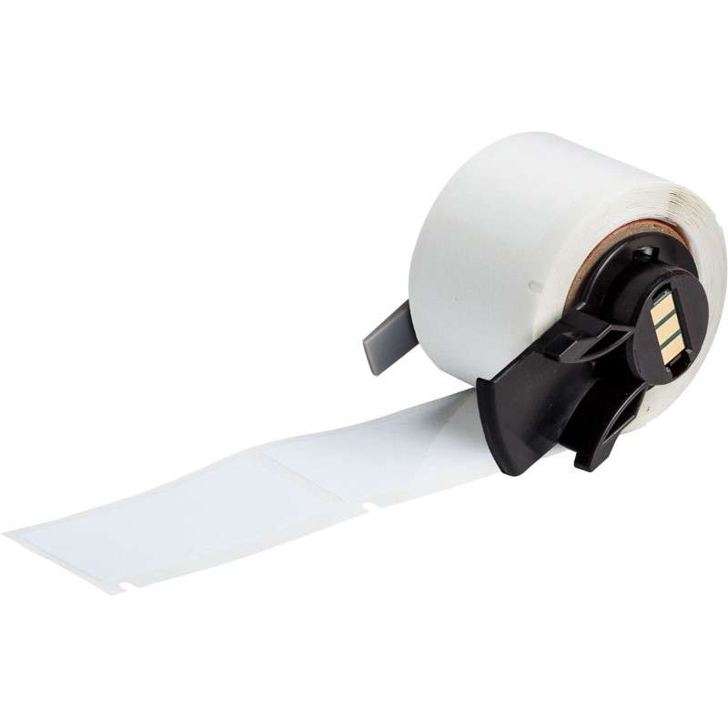 Aggressive Adhesive Multi-Purpose Polyester Labels 2 in H x 1 in W WT RL/100