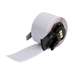 Metallized Matte Gray Polyester Labels 2 in H x 1 in W Light Gray RL/100
