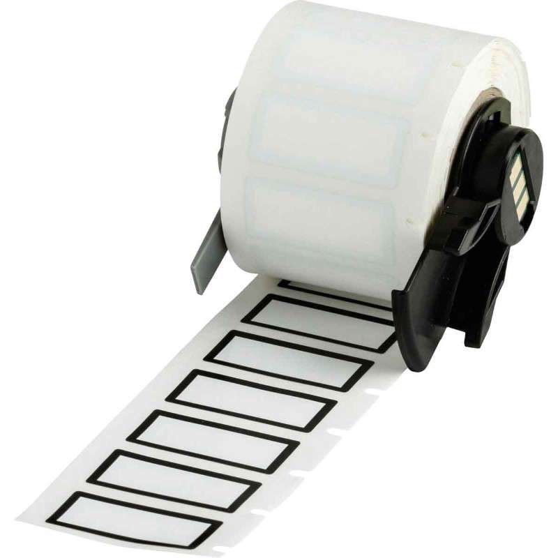 Harsh Environment Multi-Purpose Polyester Labels 0.5 in H x 1.13 in W WT RL/500