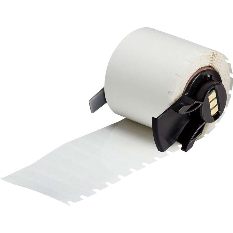 Harsh Environment Multi-Purpose Clear Polyester Lbls 0.25 in H x 1.5 in W RL/750
