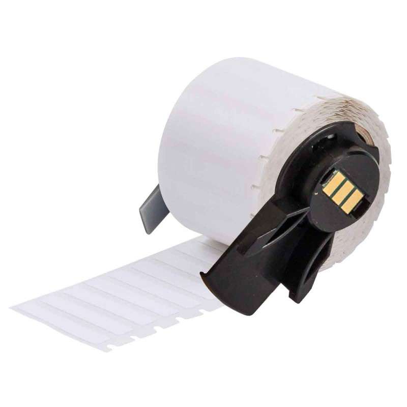 Aggressive Adhesive Multi-Purpose Nylon Labels for M6 M7 Printers - 0.25" x 1.5