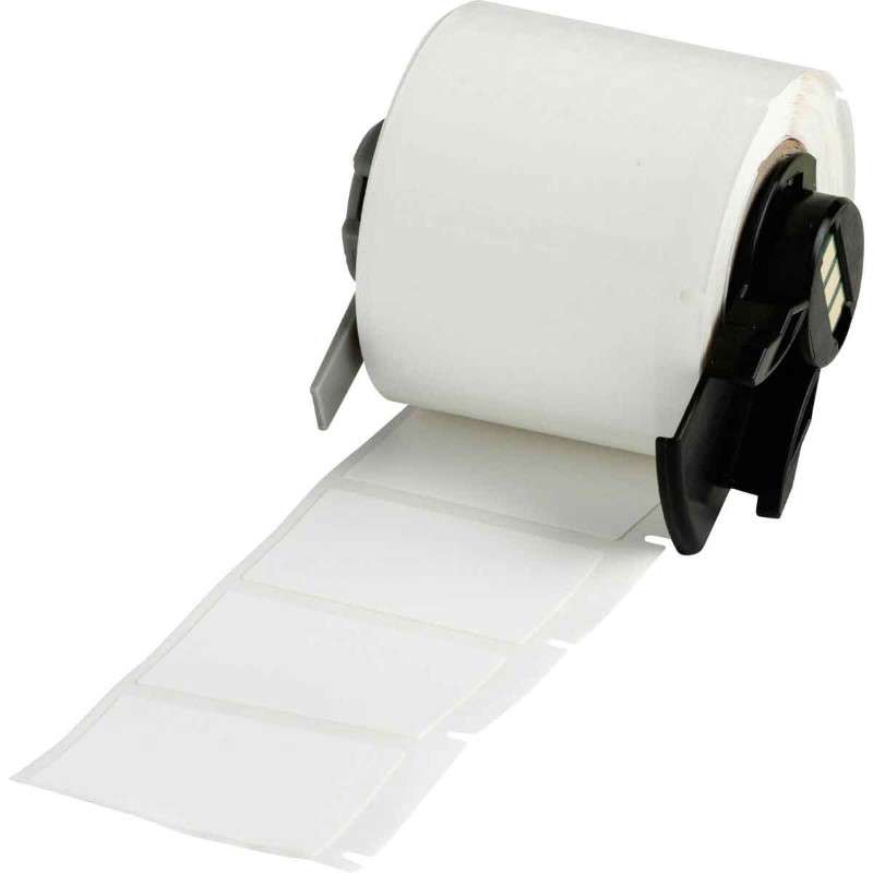 Aggressive Adhesive Multi-Purpose Nylon Labels 1 in H x 1.5 in W WT RL/250