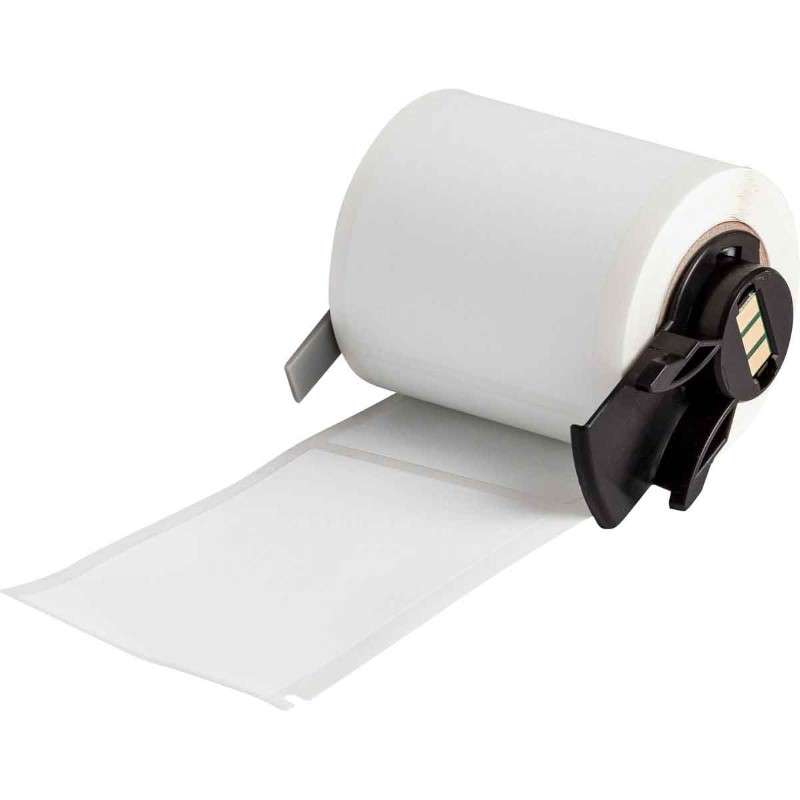 Destructible Tamper Evident Matte Vinyl Labels 1.9 in H x 3 in W WT RL/100