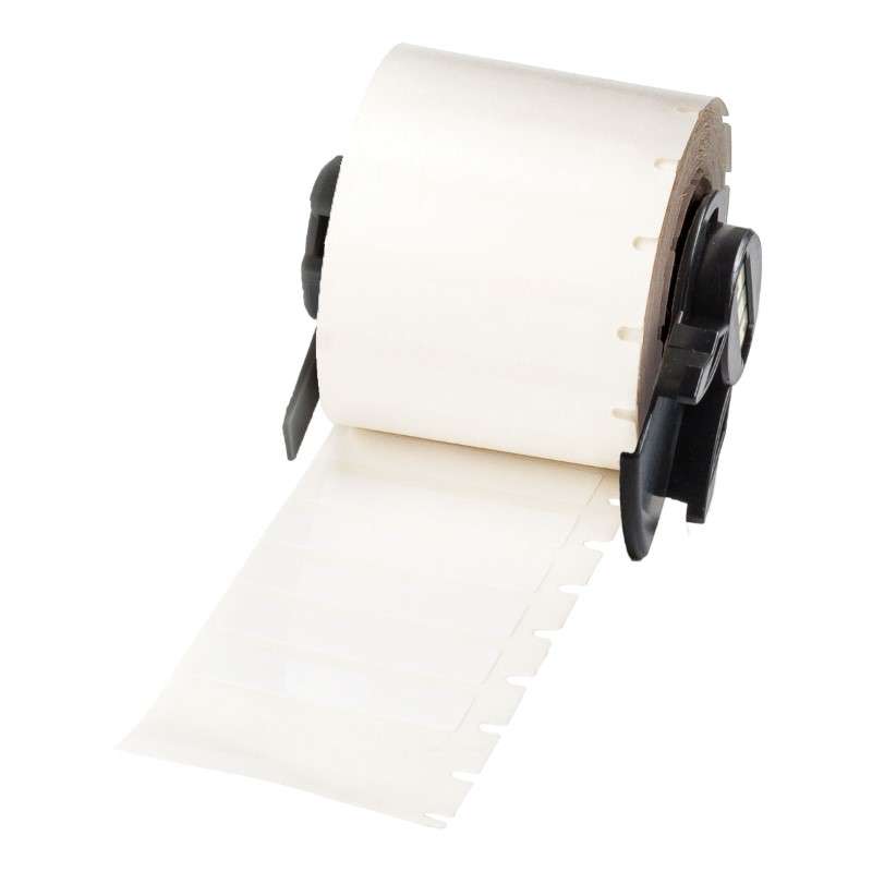 Aggressive Adhesive Multi-Purpose Polyester Lbls 0.375 in H x 1.5 in W WT RL/500