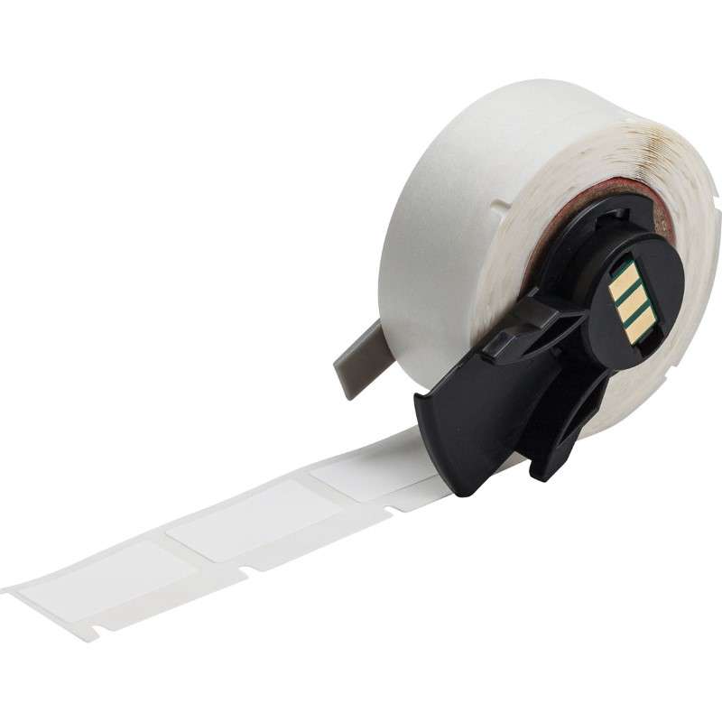 Aggressive Adhesive Multi-Purpose Nylon Labels 1 in H x 0.5 in W WT RL/500