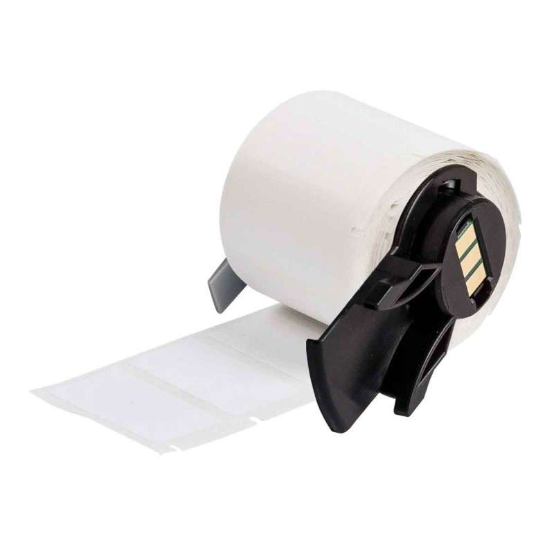Aggressive Adhesive Multi-Purpose Nylon Labels 0.5 in H x 0.5 in W WT RL/500