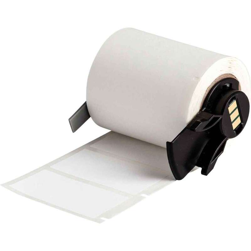 FreezerBondz Cryogenic Matte Polyester Labels 1 in H x 1.9 in W WT RL/250