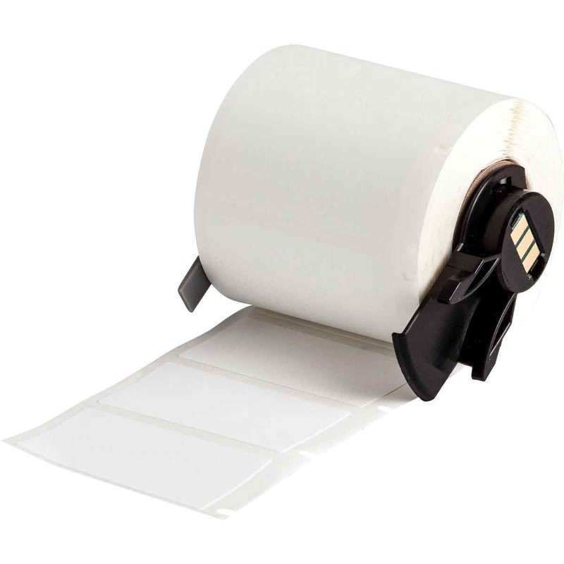 Aggressive Adhesive Multi-Purpose Nylon Labels 1 in H x 1.9 in W WT RL/250