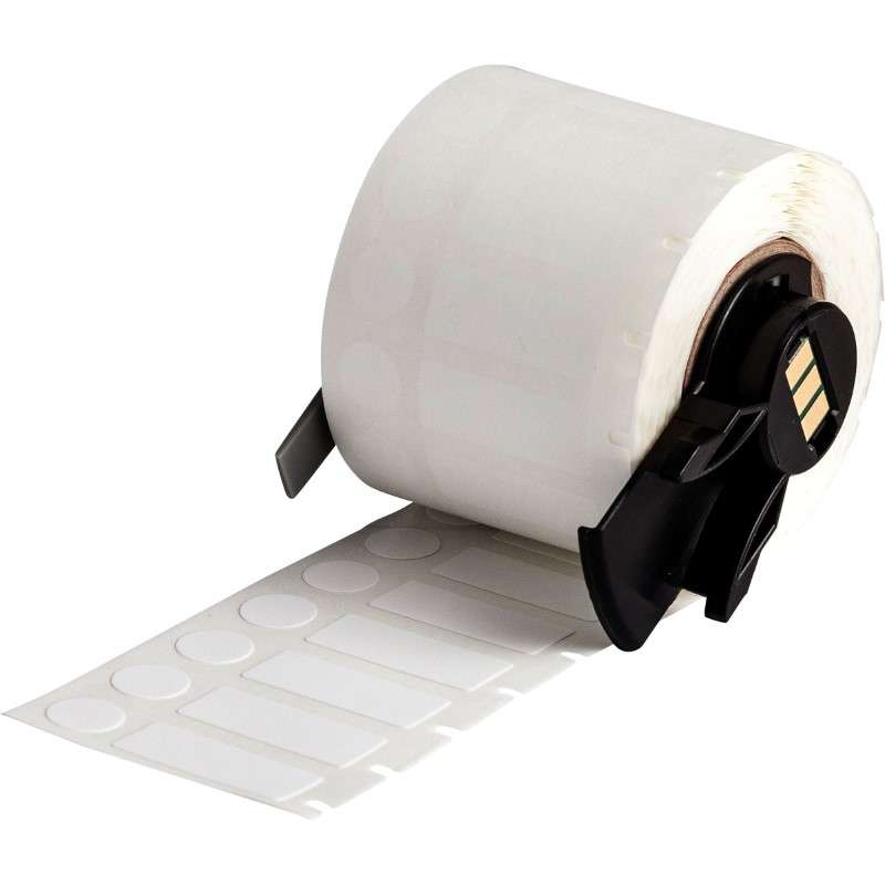 FreezerBondz Cryogenic Polyester Labels 0.375" H x 1" W x 0.375" Dia RL/500