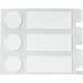 Chemical, Temp Resistant Polypropylene Lbls 0.375" H x 1" W x 0.375" Dia RL/500