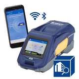 M611 Bluetooth Label Printer with Workstation Safety & Facility ID Software redirect to product page