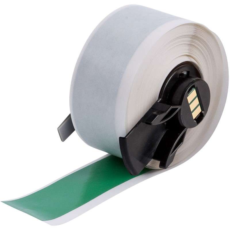 Multi-Purpose Vinyl Label Tape for M6 M7 Printers - 1" x 50', Green
