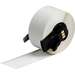 All Weather Permanent Adhesive Vinyl Label Tape for M6 M7 Printers - 1" x 50', White