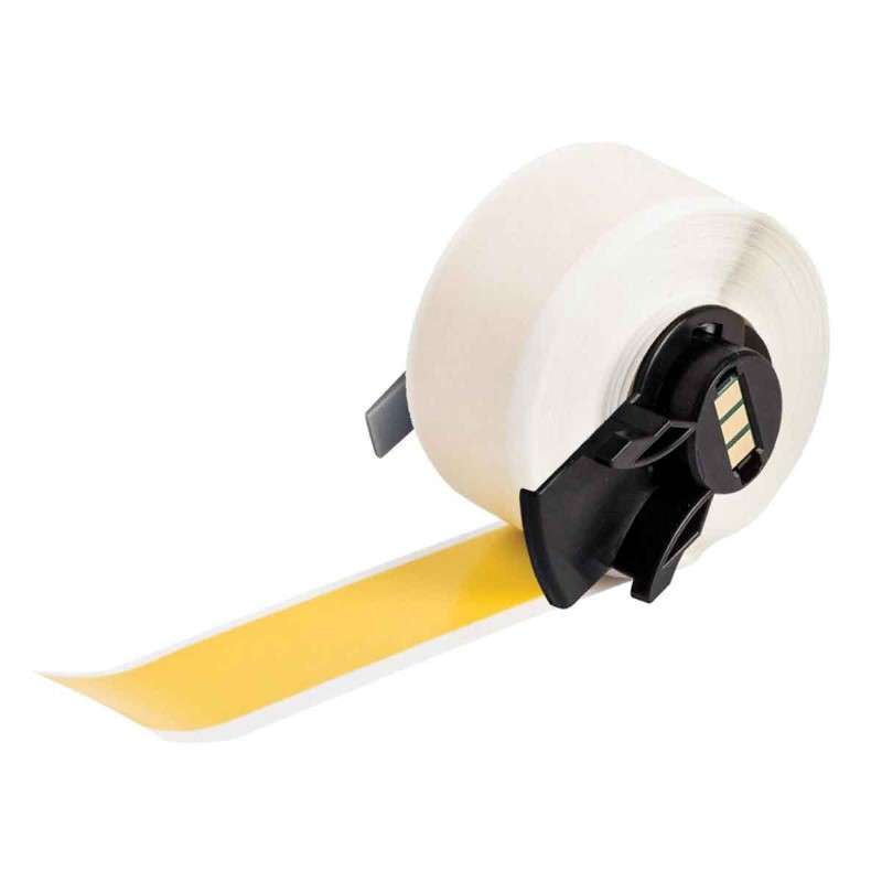 Multi-Purpose Vinyl Label Tape for M6 M7 Printers - 1.9" x 50', Yellow